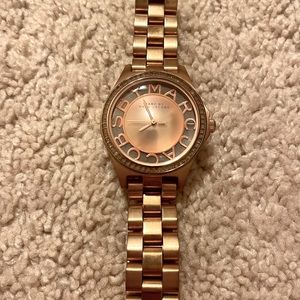 Marc Jacobs Rose Gold Watch - BATTERY NEEDED